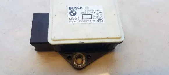 BMW 5 E60 E61 ESP acceleration yaw rate sensor 0265005681 34526774602-02