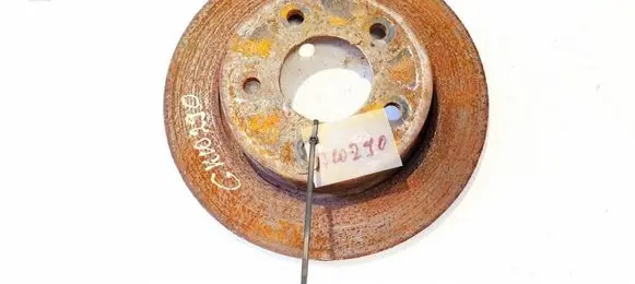 Mazda 3 I Rear brake disc neventiliuojamas