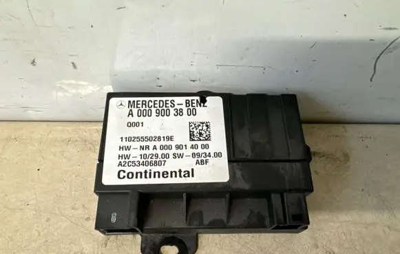 Mercedes-Benz ML W166 Fuel injection pump control unit/module A0009003800