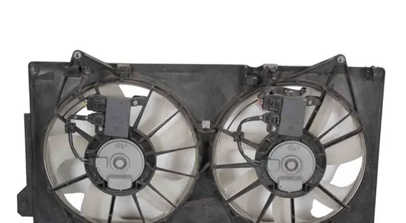 Mazda 3 II Radiator cooling fan shroud 2680005090