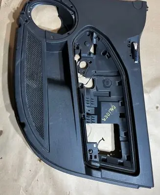 Front door card panel trim