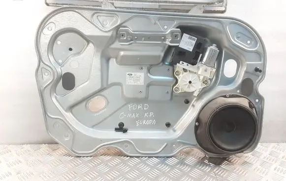 Ford C-MAX I Front door window regulator with motor A11674446