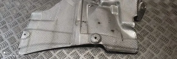 Heat shield in engine bay