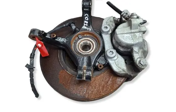 Opel Corsa F Front wheel hub spindle knuckle S27649662