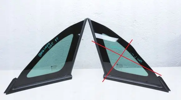 Peugeot 508 II Front triangle window/glass 9811346480
