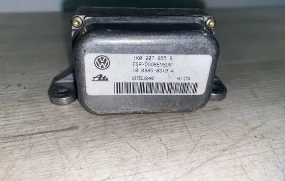 Volkswagen Golf V ESP acceleration yaw rate sensor 1K0907655B 0975018H40 10098503193