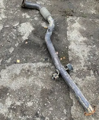 Opel Astra J Muffler pipe connector clamp 