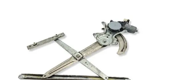 Mitsubishi Outlander Front door window regulator with motor 5713A384 0620403350