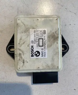 BMW 5 E60 E61 ESP acceleration yaw rate sensor 6774602 677460202 0265005681