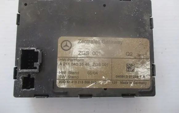 Mercedes-Benz E W211 Gateway control module A2115403545