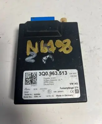 Volkswagen PASSAT B8 Auxiliary heating control unit/module 3Q0963513