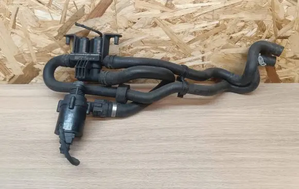 Coolant heater control valve