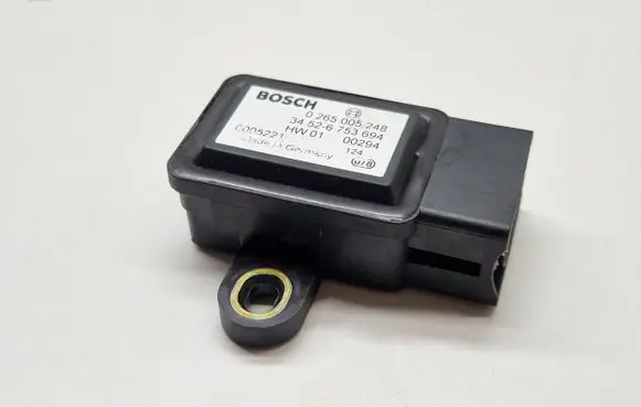 BMW 5 E39 ESP acceleration yaw rate sensor 6753694 0265005248
