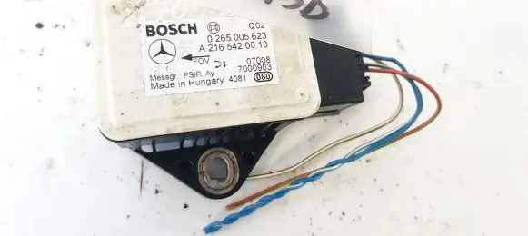 Mercedes-Benz CLS C219 ESP acceleration yaw rate sensor A2165420018 0265005623