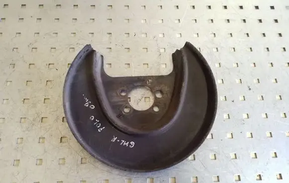 Volkswagen Polo IV 9N3 Rear brake disc plate dust cover 6Q0615612