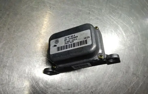 Volkswagen Golf V ESP acceleration yaw rate sensor 1K0907655B