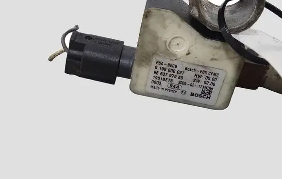Citroen C4 Grand Picasso Negative earth cable (battery) 9663797980