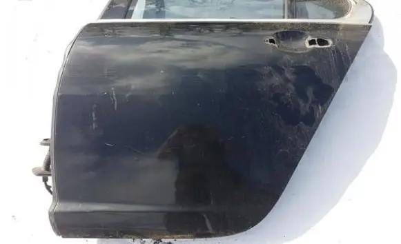 Jaguar XF Rear door juodos
