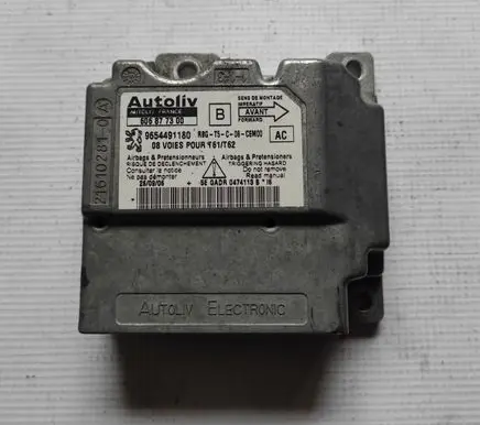 Peugeot 307 Airbag control unit/module 606877300