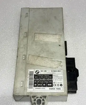 BMW 5 E60 E61 CAS control unit/module 6943851 5WK47995 2911ACAS2
