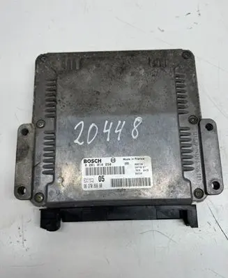 Peugeot 206 Engine control unit/module 0281010250 9637089980 EDC15C2