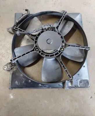 Electric radiator cooling fan