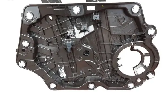Front door manual window regulator
