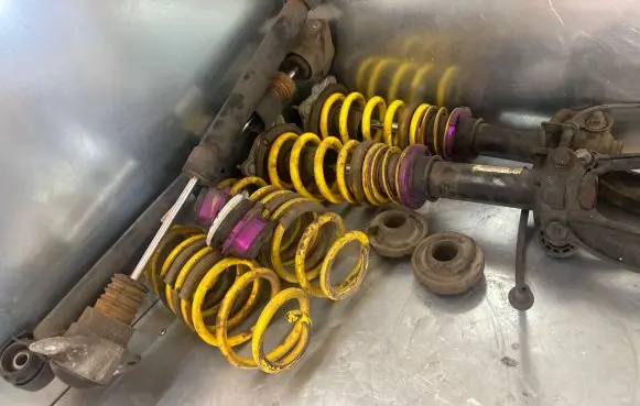 Audi A6 S6 C7 4G Set of springs and shock absorbers (Front and rear) 