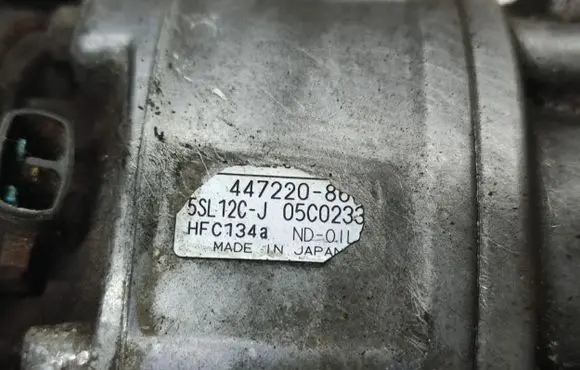 Fiat Punto (199) Air conditioning (A/C) compressor (pump) 4472208660 5SL12CJ 05C0233