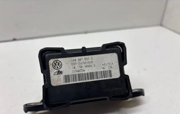 Volkswagen Touran I ESP acceleration yaw rate sensor 1K0907655D