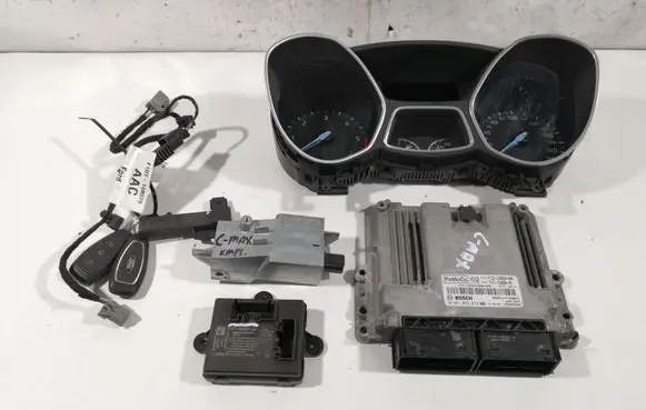Ford C-MAX II Engine ECU kit and lock set F1D112A650AAA F1D112B684AD 0281033079