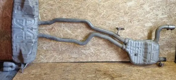 Volkswagen Touareg I Muffler/silencer 1K0253141J 7L6253211F 7L61182903