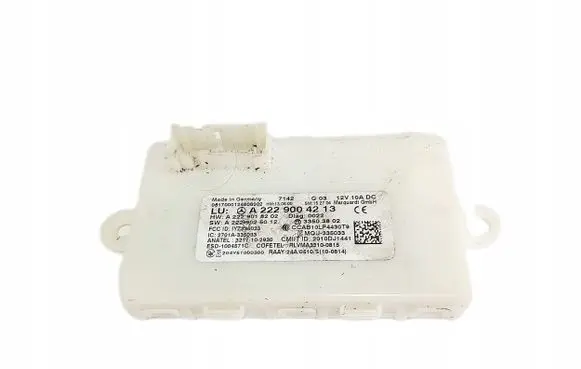 Mercedes-Benz GLC X253 C253 Keyless (KESSY) go control unit/module A2229004213