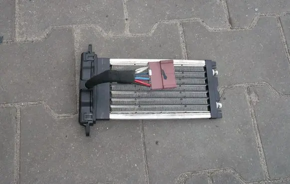 Electric cabin heater radiator