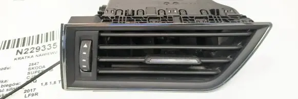 Skoda Superb B8 (3V) Dashboard side air vent grill/cover trim 3V0819701C