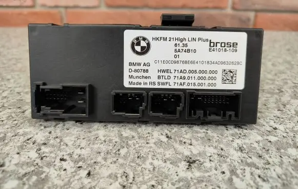 Tailgate/trunk control unit/module