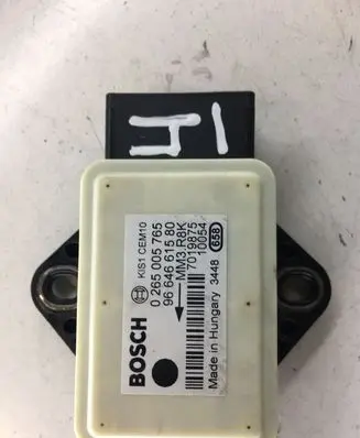 Peugeot 3008 I ESP acceleration yaw rate sensor 9664661580 0265005765
