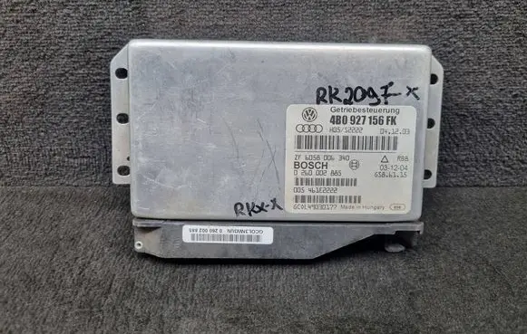 Audi A6 S6 C5 4B Gearbox control unit/module 4B0927156FK 0260002885 Z6058006340