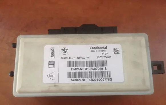 BMW X3 F25 Airbag control unit/module 9350002