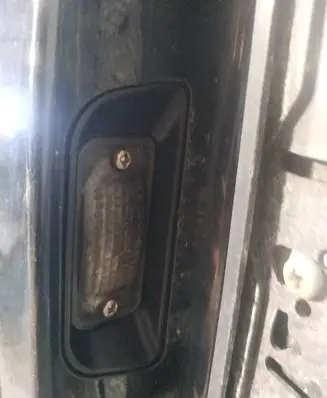 Number plate light