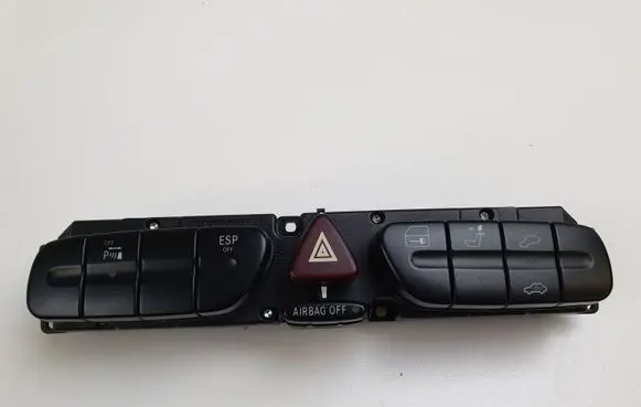 Mercedes-Benz CLK A209 C209 Hazard light switch 2038216358