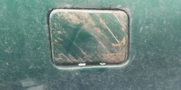 Rear bumper row hook cap/cover