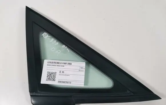 Lexus RX 300 Front triangle window/glass 