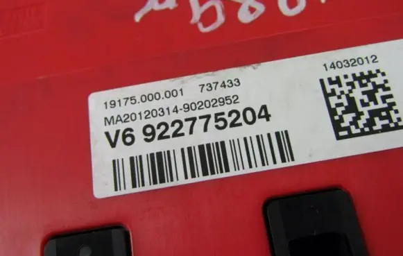 BMW 1 F20 F21 Positive cable (battery) V6922775204