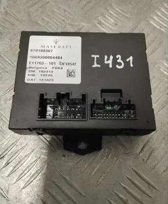 Maserati Levante Tailgate/trunk control unit/module 670108367