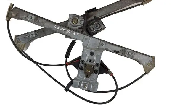 Volkswagen Golf III Front door manual window regulator 1H0837402
