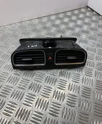 Volkswagen Golf VI Dash center air vent grill 5K0819728N