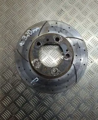 Porsche Boxster 986 Front brake disc