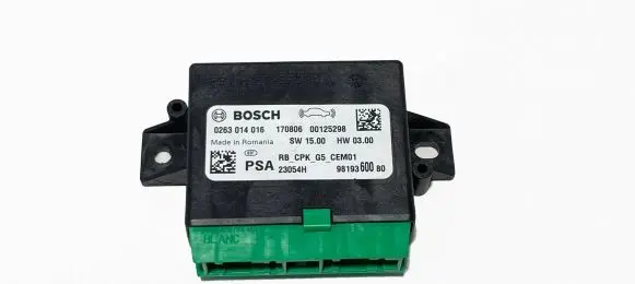 Peugeot 3008 II Parking PDC control unit/module 9819360080 24017