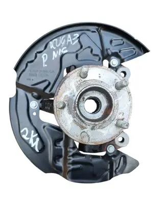 Front wheel hub spindle knuckle